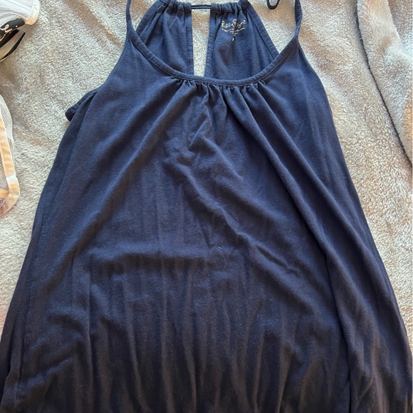 Lilly Pulitzer Navy Halter with adjustable straps - Picture 1 of 3